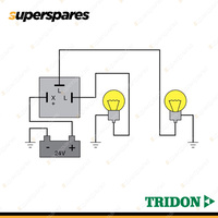 Tridon 3 Pin Alternating Flasher for Buses & Emergency Vehicles 24 Volt
