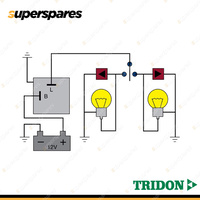 Tridon 2 Pin LED Electronic Flasher Non Load Sensitive for Commercial Vehicles