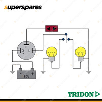 Tridon 3 Pin Electro Mechanical Flasher 12 Volt 1 to 10 x 25 Watt