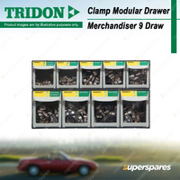 Tridon Clamp Modular Drawer Merchandiser 9 Draw - Part Stainless EFI Clamps