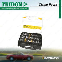 Tridon Clamp Value Pack Perforated Part Stainless 82 Clamps - Made in Australia