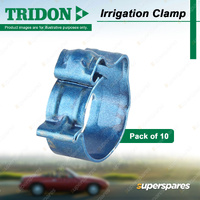 Tridon Irrigation Clamps IR Series Blue 12.0mm-13.5mm - Pack of 10