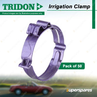 Tridon Irrigation Clamps IR Series Purple 26.5mm-28.0mm - Pack of 50