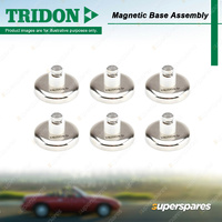 Tridon Magnetic Base Assemblies TMB Series - 72kg of Attractive Force Pack of 6