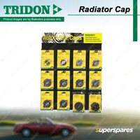 Tridon Top Radiator Cap Merchandiser Incl 12 Caps - Fully Modular Display