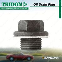Tridon Oil Drain Plug for Volvo 850 854 855 C30 533 C70 542 S40 S60 S70 S80 S90