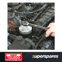 Toledo 19 Pcs Oil Filter Cup Wrench Set for Toyota Aurion FJ Cruiser Highlander
