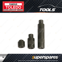 Toledo Nose Extension Set 3 pcs - Size 25 35 85mm Hydraulic Pullers Spare Parts