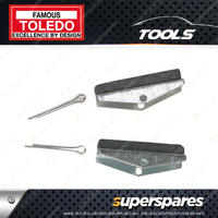 Toledo Coarse Grit Hone Stone Set 2 pcs - Length 28mm Suit 301049 Cylinder Hone