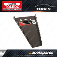 Toledo Spanner Rack Organiser 12 pcs - Size 230mm Made from High Impact Plastic