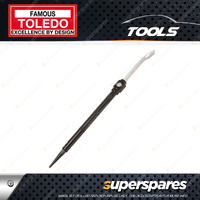 Toledo Adjustable Pry Bar - Length 540-810mm Complete Solid Steel Construction