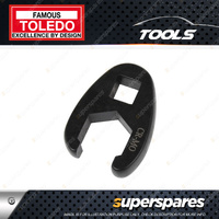 Toledo Crowfoot Flared Wrench 3/8" Metric - 11mm Tempered Forged Alloy Steel
