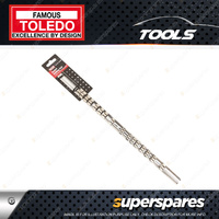 Toledo Socket Holding Rail - Suit 3/8" Square Drive Sockets Overall Length 410mm