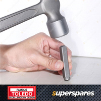 Toledo Letter Punch Set 27 pcs - Character Size 10mm 3/8" Long Shank Design