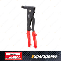 Toledo Nut Riveter Hand Tool Kit - 260mm Size Range M3 M4 M5 M6 HD Alloy Steel