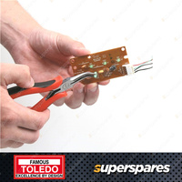 Toledo Electrical Mini Bent Nose Plier - Length 150mm Jaw Opening 26mm