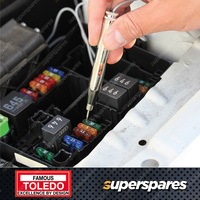 Toledo 6-24V Circuit Tester - with Steel Body Construction Fine Pointed Probe
