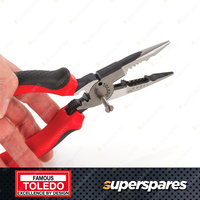 Toledo Multifunction Electrical Plier - 210mm Ergonomic Dual Component Handles