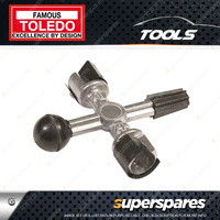 Toledo 3 Way Battery Post & Terminal Cleaner - Improves Electrical Contact