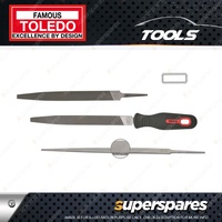 Toledo Warding File Second Cut - Length 150mm Pack of 6 Hand Tool
