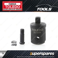 Toledo Replacement Breaker Bar Standard Head - 3/8" Square Drive Suits 301599