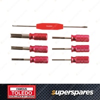 Toledo Deutsch Terminal Tool Kit - Suits 4 8 12 14 16 20 Gauge Terminals