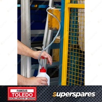 Toledo Fluid Transfer Pump Features Heavy Duty Sose and Spout - Capacity 1L