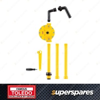 Toledo Rotary Drum Pump with Royton Rotors Resistant to Corrosion and Chemicals