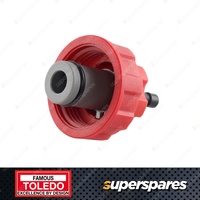 Toledo Cooling System Tester Adaptor - No.27 Internal Thread Red Colour