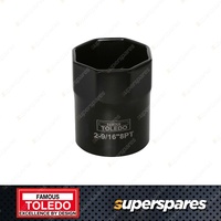 Toledo Wheel Bearing Lock Nut Socket - Octagon 8 Point Size 2 9/16 Inch