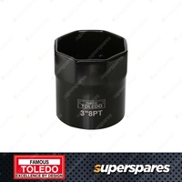Toledo Wheel Bearing Lock Nut Socket - Octagon 8 Point Size 3 Inch