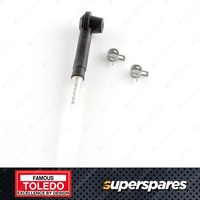 Toledo Brake Bleed Hose - Features One Way Valve Ideal for One Person Bleeding