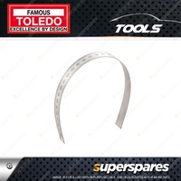 Toledo Stainless Steel Single Sided Flexible Rule Metric - 2000mm