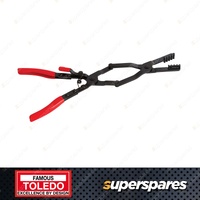 Toledo Long Reach Hose Clamp Plier - Dipped PVC Handles for Extra Grip