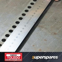 Toledo 300mm Stainless Steel Rule Flush End - Manufactured from Stainless Steel