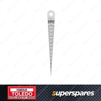 Toledo Taper Gauge - ABS Resin 1-15mm Range Non Conductive Made in Japan