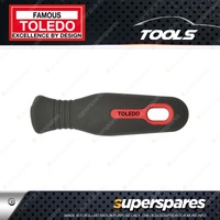 Toledo File Handle No. 5 - Oil Resistant Durable Ergonomic Rubber Handles