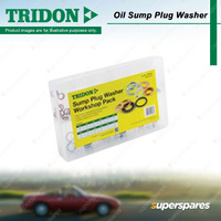 Tridon Sump Plug Washer Workshop Grab Pack - Replacement Sump Plug Seals