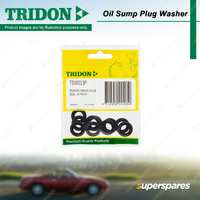 Tridon Oil Sump Plug Washer Trade Packs - 10 Nitrile Rubber Washers Suits M12