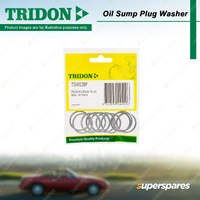 Tridon Oil Sump Plug Washer Trade Packs - 10 Alloy Washers Suits M24