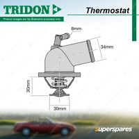Tridon Thermostat for Holden Barina XC 1.4L Z14XE 04/2001-06/2004