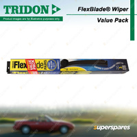 Tridon FlexBlade Wiper Blade Value Pack for Ford Falcon FG-FG X 2008-On
