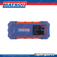 Matson 12V 3000A Lithium Jump Starter - 24000mAh 88.8Wh IP65 Water Protection