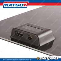 Matson OBD Solar Maintenance Charger - Includes 4 Suction Hangers