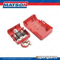 Matson Fused Battery Accessory Terminal - Positive Polarity Cover Included