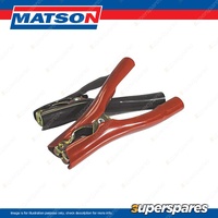 Matson Motorists Booster Clamps - Fully Insulated Pressed Metal Pack of 2