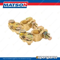 Matson Negative Battery Terminal - Saddle Type Up to 35mm2 Cable Box of 10