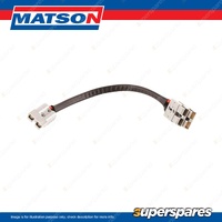 Matson 12V 50 Amp Accessory Cable - 40cm Length 8B&S 7mm2 Stacked Connectors