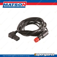 Matson Accessory Cable - 3M Length 3 Pin Engel Plug to Cigarette Plug