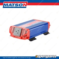 Matson 600 Watt Pure Sine Inverter - Stable Power No Interference